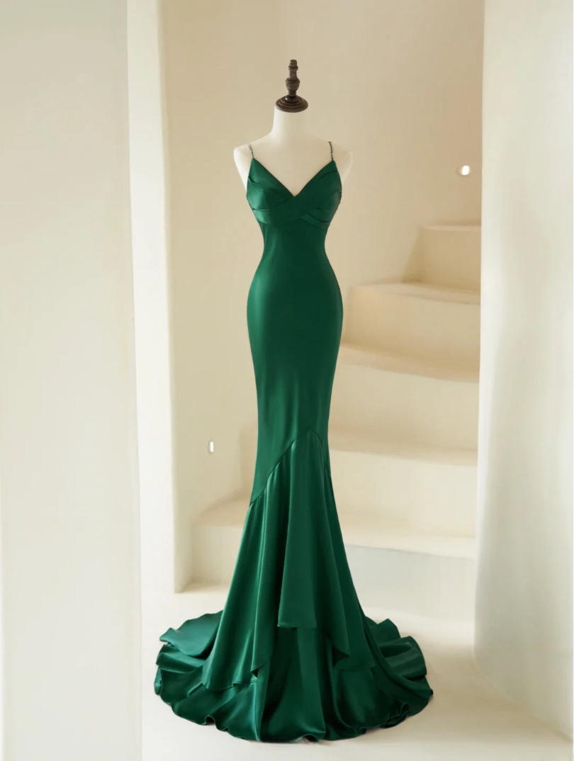 New Mermaid Off Shoulder Backless Ball Dress Party Dress Banquet Dress